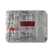 Zycel 100 Capsule strip back view.