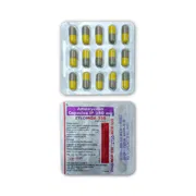 Zylomox 250 Mg Capsule strip front and back view.